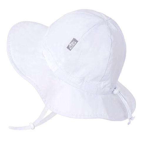 Jan And Jul - Cotton Floppy Sun Hat - White