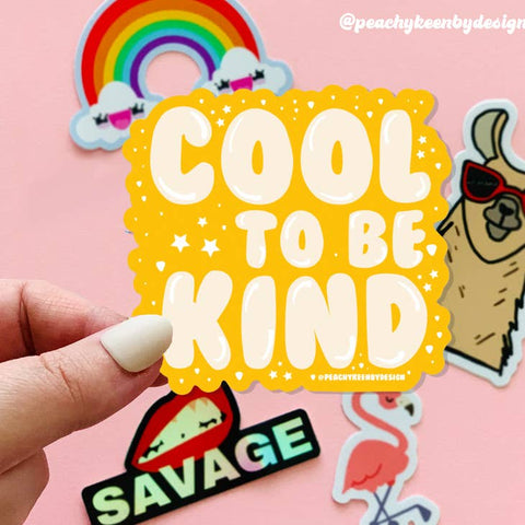 Peachy Keen - Sticker - Cool To Be Kind