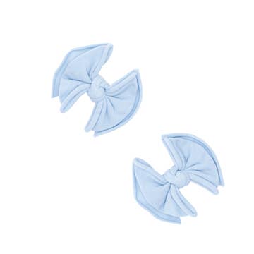 Baby Bling - 2PK Baby FAB Clips - Dusty Blue