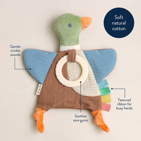 Itzy Ritzy - Bitzy Crinkle™ - Mallard Duck