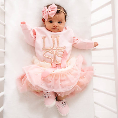 Sweet Wink - Petal Tutu - Pretty Pearl