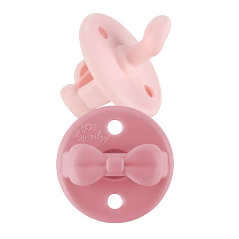 Itzy Ritzy - Sweetie Soother™ Orthodontic Pacifer Set - Pink