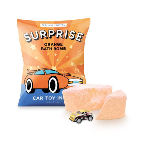 Feeling Smitten - Surprise Bath Bomb - Race Car
