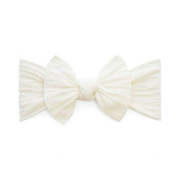 Baby Bling - Cable Knit Knot - Ivory