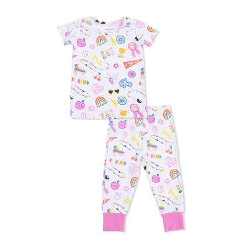 Angel Dear - Shortsleeve Loungewear Set - Girl Power