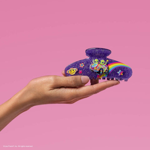 Lisa Frank x Ktisch Glitter Claw Clip in Zoomer™ & Zorbit™