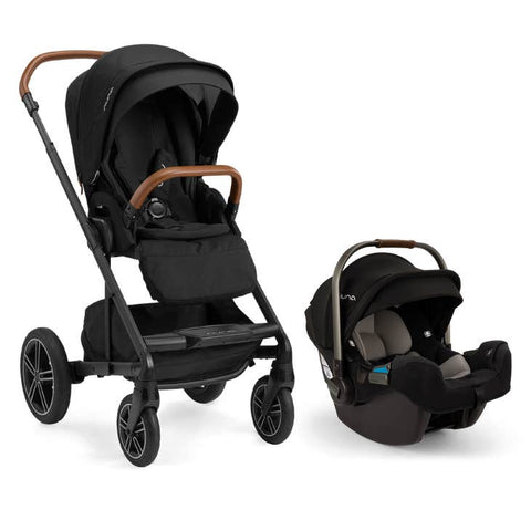 Nuna - MIXX NEXT + Pipa RX Travel System - Caviar w/ Chocolate