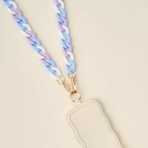 Hold the Phone Crossbody Chain - Tri Cool