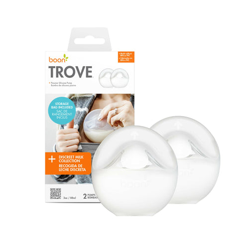Boon - Trove Silicone Manual Breast Pump Set