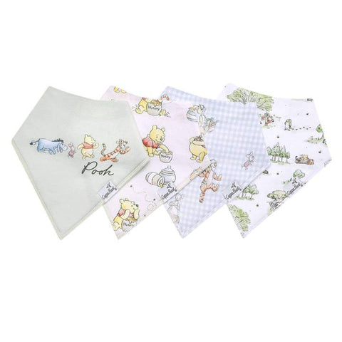 Copper Pearl - Bandana Bib Set - Hundred Acre Wood