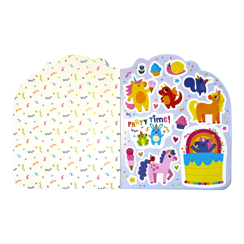 Ooly - Playful Pages Activity Book - Unicorn Party!