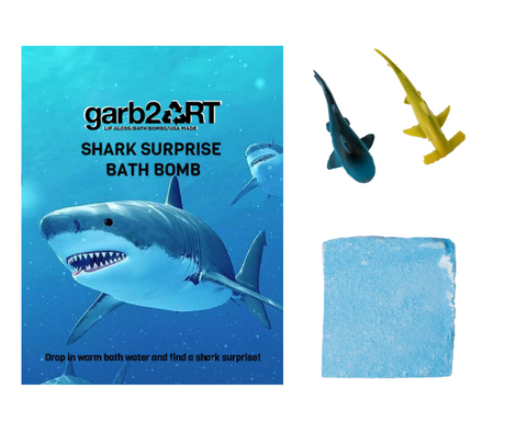 Garb2art - Surprise Bath Bomb - Shark