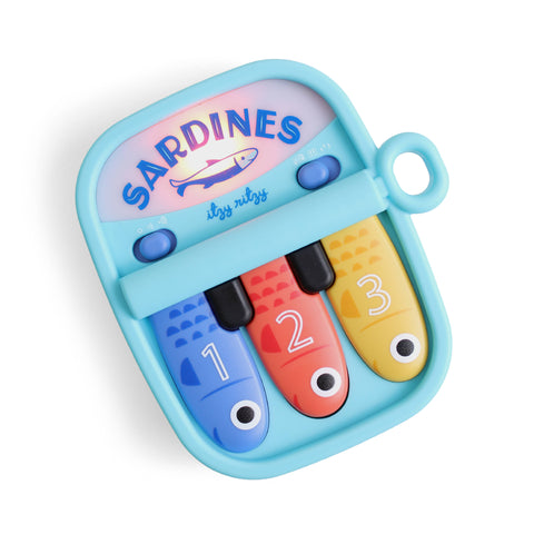 Itzy Ritzy - Bitzy Tunes™ Sardines - Light-up Interactive Piano Toy