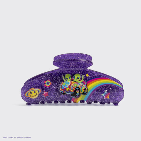 Lisa Frank x Ktisch Glitter Claw Clip in Zoomer™ & Zorbit™