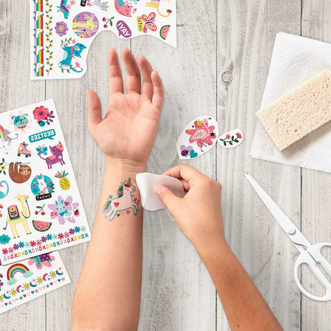 Ooly - Tattoo Palooza Glitter Temporary Tattoos - Mermaid Magic