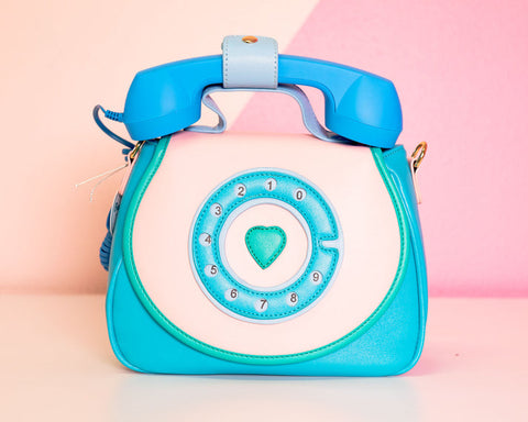 Bewaltz - Ring Ring Phone Convertible Handbag - Mermaizing Blue