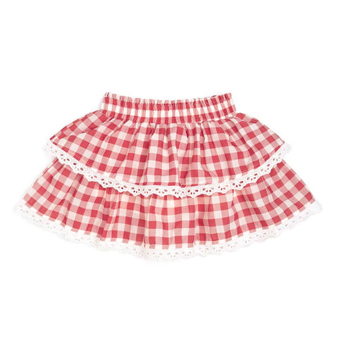 Sweet Wink - Skort - Red Gingham