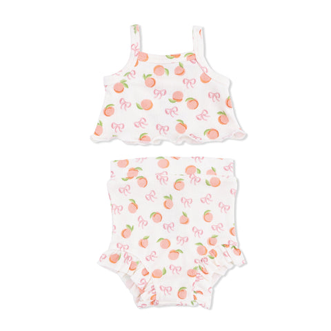 Angel Dear - Tank Top & High Waisted Short - Little Peaches