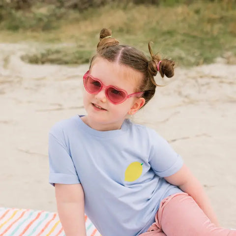 Babiators - Heart w/ Pink Mirrored Lenses - Fuchsia Haze