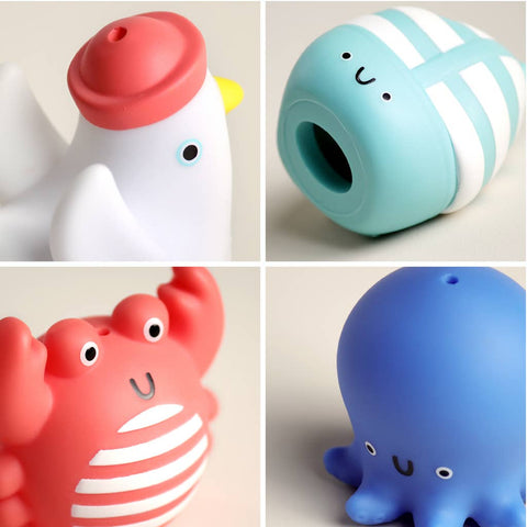 Itzy Ritzy - Nautical Itzy Bitzy Puppets™ - Bath + Storytelling Toys