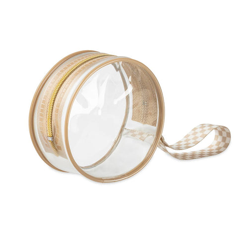 Itzy Ritzy - Itzy Paci Case - Beige Checker