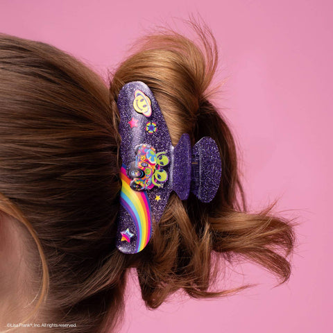 Lisa Frank x Ktisch Glitter Claw Clip in Zoomer™ & Zorbit™