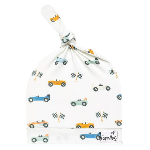 Copper Pearl - Top Knot Hat - Speedster