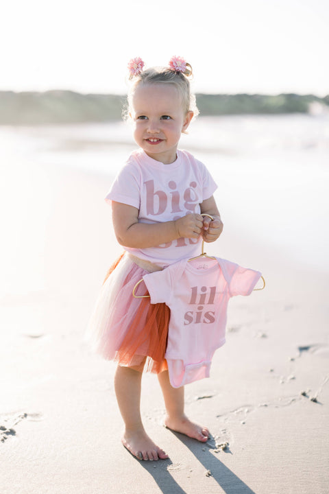 Sweet Wink - Short Sleeve Bodysuit - Lil Sis