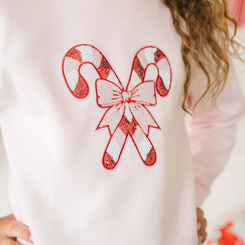 Sweet Wink - Sweatshirt - Candy Cane Patch