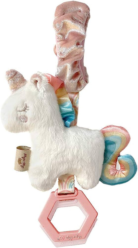 Itzy Ritzy - Ritzy Jingle Attachable Travel Toy - Unicorn