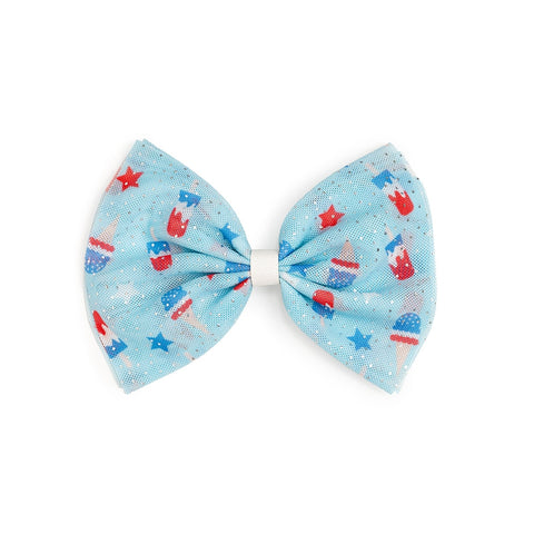 Sweet Wink - Tulle Bow Clip - Bomb Pop