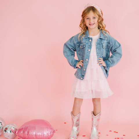 Sweet Wink - Pearl Gemstone Headband - Hearts