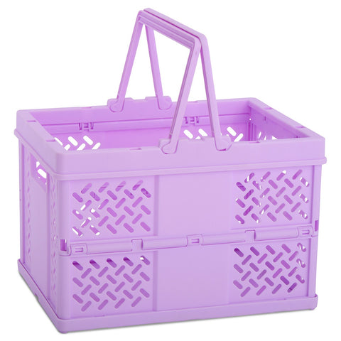 Iscream - Foldable Storage Crate - Lavender