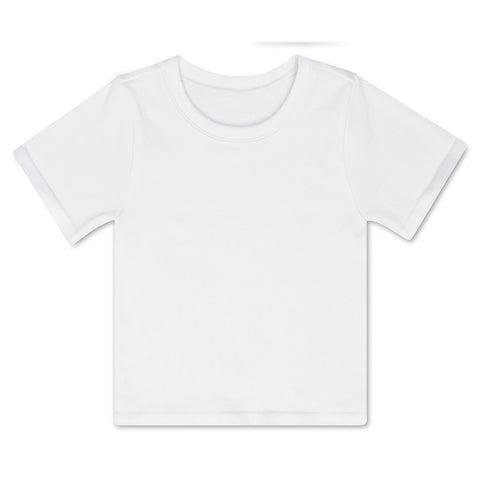 Iscream - Ribbed Short Sleeve Shirt - White