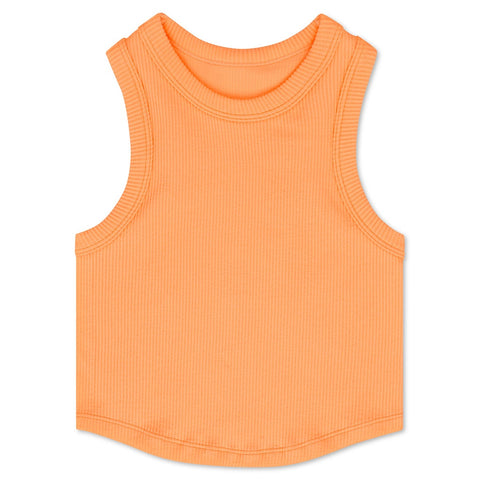Iscream - Cropped Racer Back Top - Melon