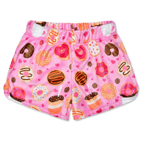 Plush Shorts - Donut Love
