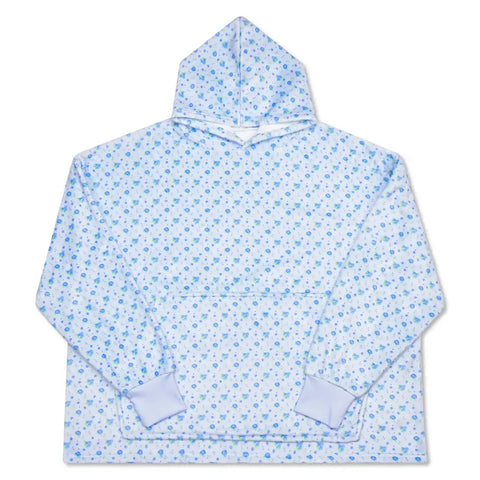 Iscream - Plush Cozy - Blue Ditsy