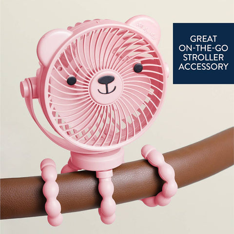 Itzy Ritzy - Itzy Breeze 3-Speed Stroller Fan™ - Pink
