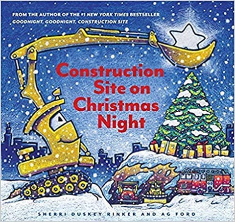 Construction Site On Christmas Night Book