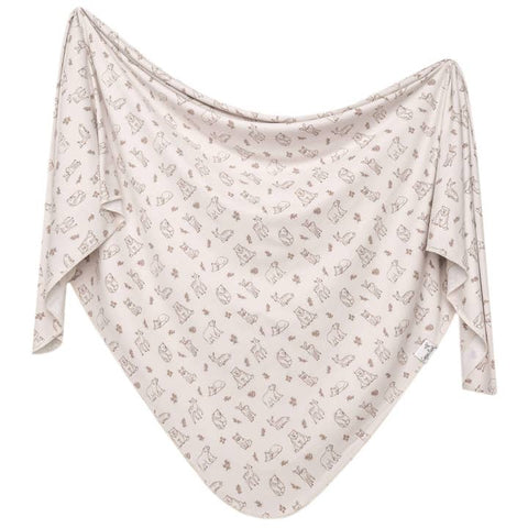 Copper Pearl - Knit Swaddle Blanket - Dylan