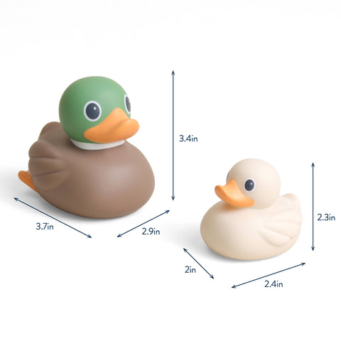 Itzy Ritzy - Itzy Ducky Family™ Bath Toys - Mallard