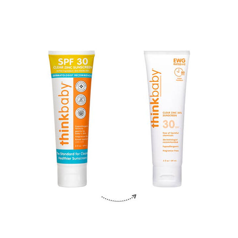 Thinkbaby - Sunscreen - Clear Zinc
