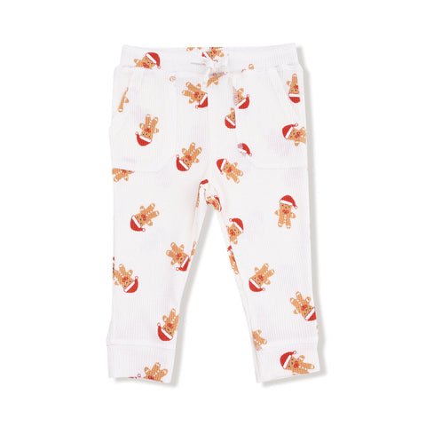 Angel Dear - Waffle Jogger Pant - Gingerbread