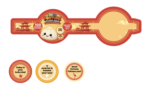 Fun Doh - Mystery Fortune Cookie Squishy Dumpling