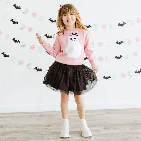 Sweet Wink - Tutu Skirt - Onyx Bow