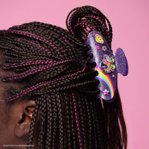 Lisa Frank x Ktisch Glitter Claw Clip in Zoomer™ & Zorbit™