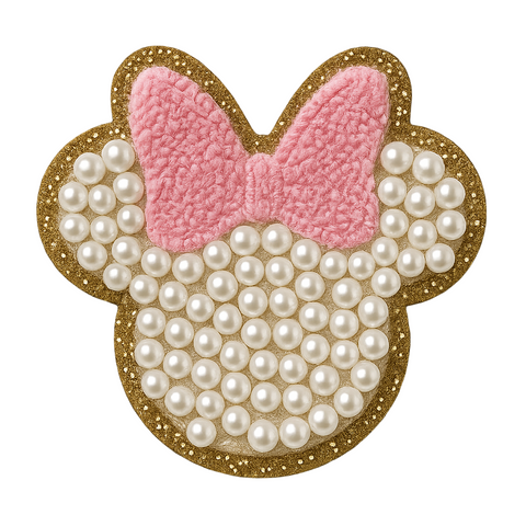 Happy Barb - Patch - Small Pearl Mouse