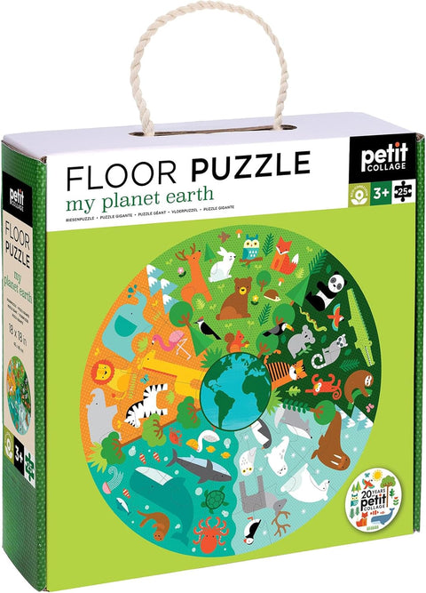 Petit Collage - Floor Puzzle - My Planet Earth