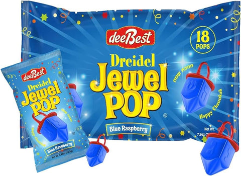 Gotta Get It Gifts - Blue Raspberry Dreidel Jewel Pop