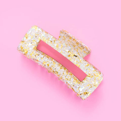Taylor Elliot Designs - Claw Clip - Pearl Confetti